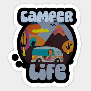 Camper life Sticker